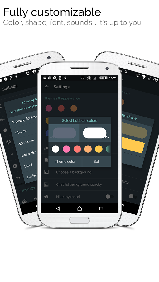 Mood Messenger SMS & MMS Mod v1.74 Unlimited • Android