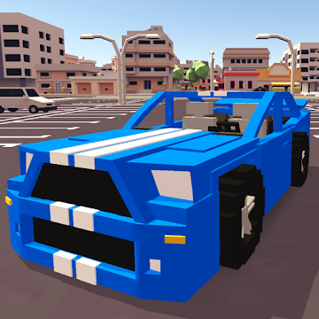 Blocky Car Racer Apk Mod v1.27 All Unlocked • Android • Real Apk Mod